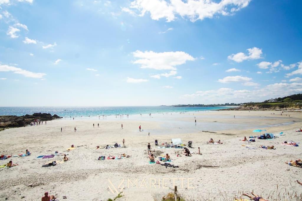 Trégunc -Gaia- Maison Familiale Vue Mer Et Jardin Dourveilヴィラ エクステリア 写真