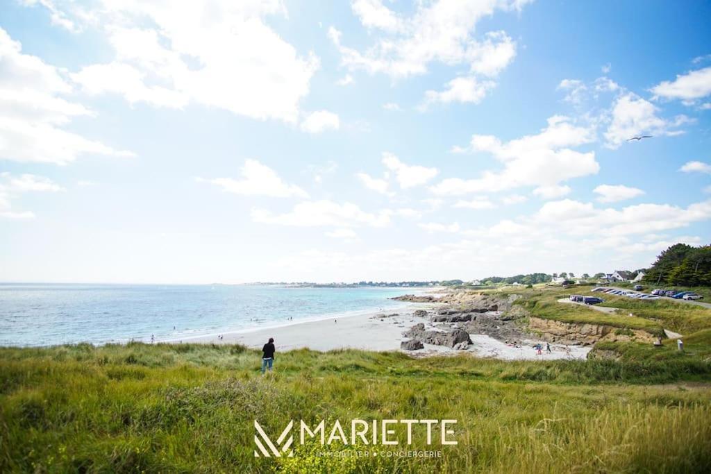 Trégunc -Gaia- Maison Familiale Vue Mer Et Jardin Dourveilヴィラ エクステリア 写真